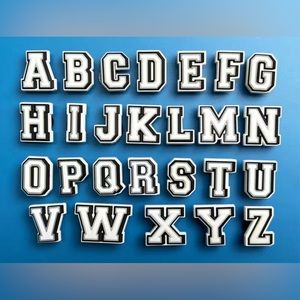 “Jibbts” Croc Shoe Design Letters